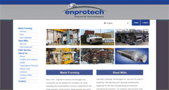 Desktop Screenshot of enpromech.com